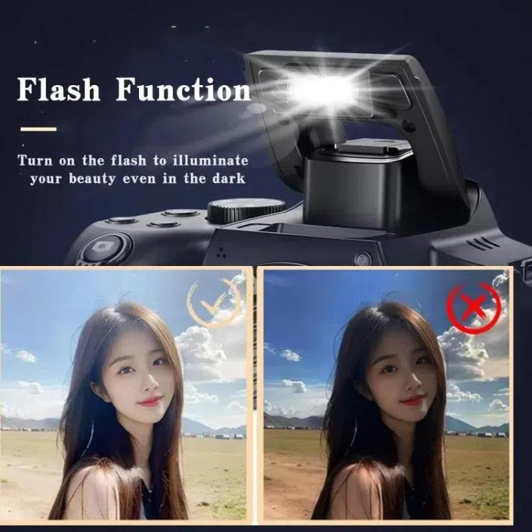 4K 72MP 12X Optical Zoom Student Digital Camera WiFi HD Video Camera With 3 Inch Flip Screen, W3 4K 72MP 12X Optical Zoom Student Digital Camera WiFi HD Video Camera With 3 Inch Flip Screen, W3